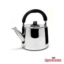퀸센스 이태리 주전자 들통형 5L 스텐주전자 들통주전자 입큰주전자 위생주전자 티포트