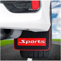 [발통마켓] 차량용 고무 머드가드 2종 흙받이 튜닝 휀다 오프로드 4X4, 고무머드가드(상어)