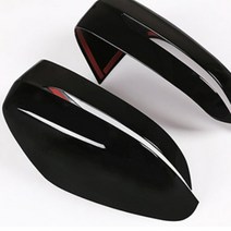 BMW 3시리즈 5시리즈 6GT 사이드 미러 풀 커버 몰딩 카본 블랙 익스테리어 파츠 튜닝[00092], 2. 풀커버형 유광 블랙 2pc