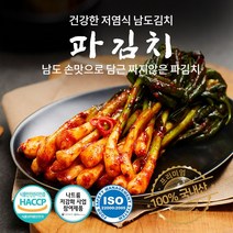 전라도 파김치 국산 김치주문 양념 추천 당일제조, 5kg x 1개, 1개