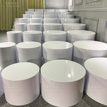 원형 디스플레이박스 디피박스 스툴 전시다이 전시대 도형 오브제, 지름 30cm 높이 60cm 에나멜 코팅