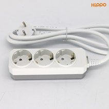 히포 멀티탭 일반 10A 16A 멀티2구 멀티3구 GC-5002 GC-5003 GC-5020 GC-5030 1.5M 3M 5M 10M, 2-4. 멀티3구 10M(16A)