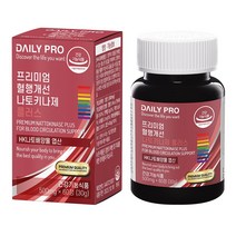 데일리프로 프리미엄 혈행개선 나토키나제 플러스, 60정, 1개
