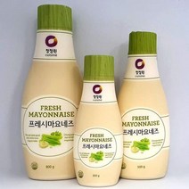 카시오마켓 청정원 프레시마요네즈 고소한 마요네즈 100프로 콩기름, 고소한마요네즈800g