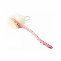 미끄럼방지 양면 바디브러쉬 목욕브러시 샤워솔 목욕, 옵션:핑크
