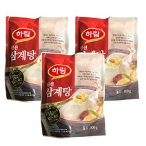 하림 고향삼계탕 800g x 3봉, 3개