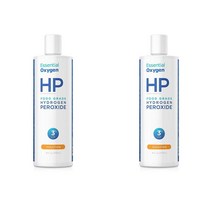 Essential Oxygen Food Grade Hydrogen 이센셜 악서전 천연 클리너 세척제 식품 등급 과산화수소 16 oz 454g 1팩, 2팩