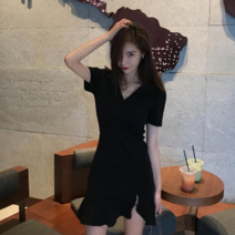 오너클랜 여성원피스 원피스 슬림 면 하객룩 린넨 럭셔리 정장