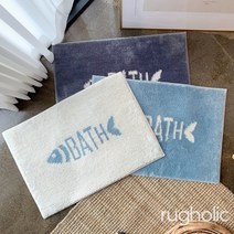 [러그홀릭] 본피쉬 쟈가드 발매트 발깔개 욕실앞 발닦개, 그레이