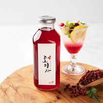 담아요 오미자청 500ml 국산당(국산유리병) 수제액상청 오미자차, 1병