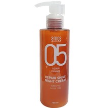 아모스 리페어샤인 나이트 크림 180m트리트먼트, 1개, 180ml