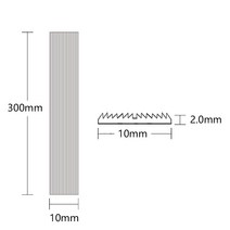 선형 프레 넬 렌즈 300x10mm F18mm 스트라이프 스팟 초정밀 특수 조명 벽 원통형 광학, 01 300x10mm_01 18mm_01 2MM, 01 1pcs