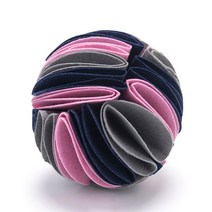 간식 로봇 자동 MEOWS Dog Sniffing Ball Puzzle Toys IQ 느린 디스펜스 피더 증가 Foldable Nose Sniff 애완 동물 훈련, 20cm, 13 M