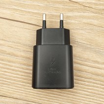 고속 무선충전기 오리지널 삼성 호환 25W Usb c형 초고속 충전기 Pd 벽면 전원 어댑터 S22 S21 S20 A53 A73 A52 A72 Z Fold 3 4 Flip Carg, [01] Black EU Plug only, 01 Black EU Plug only