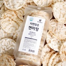 통밀 귀리 현미 뻥튀기, 4봉, 75g