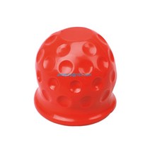 오토캠핑 차량용 트레일러 견인장치 적제함 4색 범용 히치 볼 커버 캡 트레일러 견인볼은, 빨간색