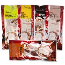 상상 삼계탕 한방티백 5개세트 (한방백숙/엄나무/녹각삼계탕/참옻/엄뽕두), 5개, 5종티백 1세트, 100g