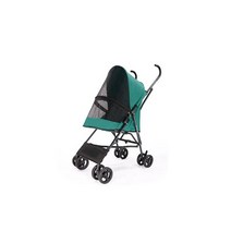 강아지 고양이 유모차 소형견 개모차 경량, 매트＋핑크