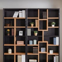 슬림책장 서재장 틈새책꽂이 H6262 세트 7colors 거실 공간분리 수납함, 화이트