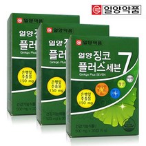 일양약품 징코플러스 3개월 기억력 혈앵개선, 단품, 단품