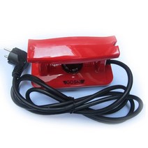 스노우보드왁싱 스키 스노우 보드 전기 다리미 유지 보수 수리 도구 보드 샌딩 연마 블레이드 abrader speed up wax machine, 빨간색