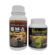 스마트한농부 루브스 트리코마 4천억마리 미생물비료 뿌리 발근제 활력제 삽목 발근촉진제 식물 영양제, 트리코마 (200g)