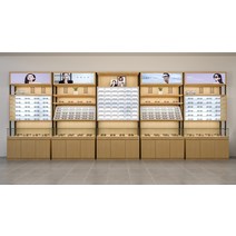 안경진열대 안경거치대 진열장 선글라스 디스플레이 보관함 안경 캐비닛 매장 카운터 빠른 패션 철 프레임 유리 섬 선반, [07] 맞춤형 촬영