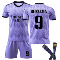 2223 레알 마드리드 비니시우스 크로스 아자르 벤제마 카마빙가 모드리치 아센시오 뤼디거 축구 유니폼 훈련복 트레이닝 상하의 세트