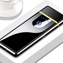 전동롤스크린 대형 100인치 자동 스크린 뜨거운 금속 방풍 듀얼 아크 USB 라이터 충전식 부탄 가스 전기 LE