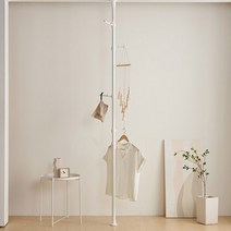 룸인하우스 프리미엄 폴 행거, 화이트