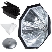 Godox S7 48 센치 메터 휴대용 접이식 팔각형 사진 Softbox 우산 조명 키트 WITSTRO AD360 AD180 AD200 시리즈 스피드 플래시 플래시 스트로브