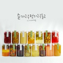 수제청650ml 과일청모음 레몬청 유자청 딸기청 자몽청 약도라지꿀배청 생강청 블루베리레몬청 패션파인청 패션후르츠청 숟가락젓가락들고 세종, 생강레몬청, 포장안함, 650ml, 1개
