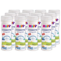 HiPP 힙 콤비오틱 액상 분유 프레 PRE, 200ml, 6개