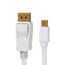 아모란나 Mini DP to DP 미니디스플레이포트 노트북 맥북 변환 연결 젠더 양방향, Mini DP to HDMI(180cm)