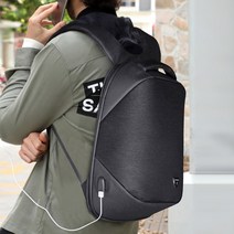 [DICUBO]컴퍼터블 차밍 메쉬 백팩 ADTC-B01304, 블랙 OneSize