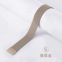 메탈밴드시계 적용 화웨이 GT2PRO 시계줄 밀란 니스 스텐레스 자기흡입 20 22MM 손 2557718129, 22mm 샴페인 -05