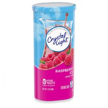 Crystal Light 크리스탈라이트 라즈베리아이스 분말 6개입 6팩