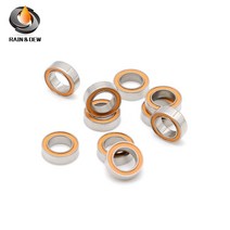 스테인레스 스틸 하이브리드 세라믹 베어링 5x8x2.5 SMR85 2RS CB A7 ABEC 7 MR63 MR74 MR84 MR85 MR95 MR103 MR104 MR105 M, [09] SMR106 6x10x3