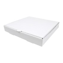 [PW] 사각 피자박스 13인치 1박스 100개 (무인쇄) / 피자 전 포장 배달 테이크아웃, [PW] 13인치 무지 사각 피자박스 100개