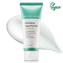 마더메이드 엑스폴리에이팅 얼굴 각질제거 녹차 필링젤 저자극 얼굴스크럽 얼굴필링, 1개, 100ml
