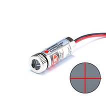 650nm 5mW 6MM 라인/크로스/레드 포인트 레이저 다이오드 모듈 헤드 유리 렌즈 초점 조절 가능 산업용 클, 03 Cross