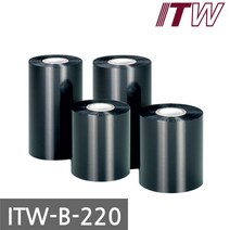 왁스리본 롤라벨먹지 바코드 열전사리본 ITW B220 60mm, 단품, 1개