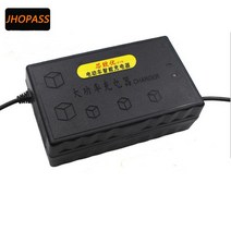 LED 디스플레이 80V 30AH 스마트 납산 배터리 충전기 자동차 세발 자전거/지게차/전자 출력 AC, 01 black_01 미국