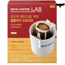 이디야커피 드립백 8gx7개입 핸드드립 콜롬비아 수프리모, 이디야커피 드립백 8gx7개입 콜롬비아 수프리모