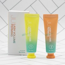 JIU 지유 속눈썹 펌제 튜브형 펌액 10ml 1제 2제 속눈썹펌재료