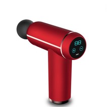 승모근마사지 뒷목뻐근 어깨찜질기 fascia gun vibrator masage gun 근육 마사지 총 마사지 바디 마사지 피트니스 근육 마사지 총 back massager, 선명한 빨강