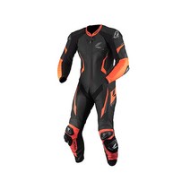 [RS타이치] NXL307 GP-WRX R307 레이싱 슈트 블랙/네온-레드
