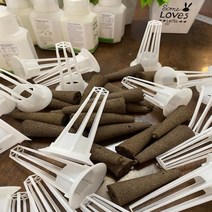 묘목트레이 삽목상자 수경 재배 시스템 액세서리 바구니 스폰지 둥근 모양 일반 심기 기계, Basket