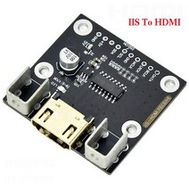 보드 HDMI To I2S 수신기 IIS 전송 신호 변환 DAC 디코더, [02] I2S to HDMI, 02 I2S to HDMI