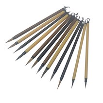 필방 서예 용품 통관 특별 붓 수채화 붓 일러스트 만화 국화 훅 선 펜 스케치 미술, 없음